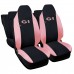 Coprisedili Citroen C1 bicolore Rosa - linea donna