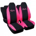 Coprisedili Citroen C1 bicolore fucsia - linea donna