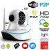 Videocamera 355° ip wifi videosorveglianza da remoto p2p hd