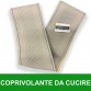 Copri volante Da Cucire Colore Fango Con Ago e Filo (Grigio) Inclusi Mod: 9523