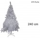 ALBERO DI NATALE COLORAZIONE BIANCO DI 240CM CON 975 PUNTE COD. 7600