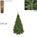 Albero di Natale Super Folto Pino Imperatore Salvaspazio 210cm 750 punte 6504