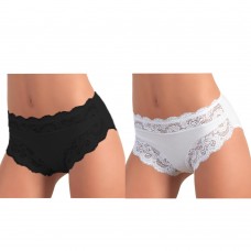 Fino a 6 culottina con pizzo Intimami in cotone/modal varie taglie e colori disponibili art. 5901-S