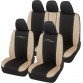 COPRISEDILI PER AUTO UNIVERSALI CON 2 ZIP POSTERIORI RACING LS01 SET COMPLETO